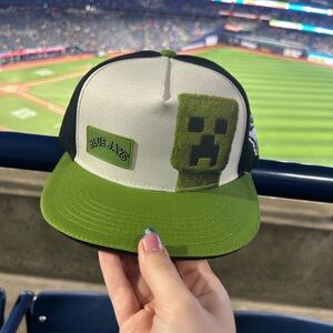 Toronto Blue Jays x Minecraft Creeper Hat - Limited Edition SGA 2025